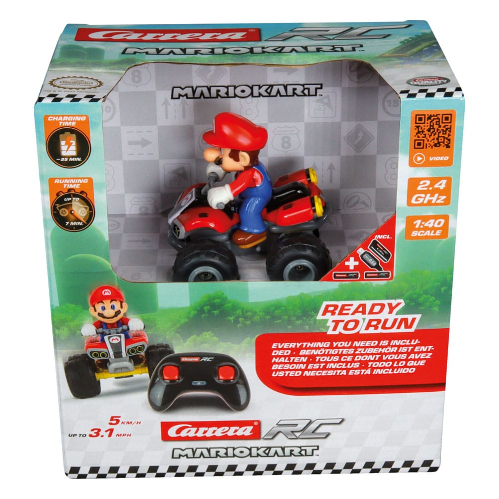 Super Mario Kart Mario 2.4GHz  1/40  Remote Controlled Quad