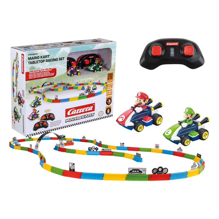 Super Mario Kart Tabletop Racing Set Mario 2.4GHz 1/43 Scale Remote-Controlled Car