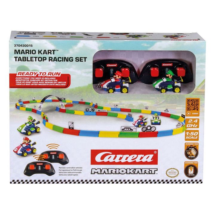 Super Mario Kart Tabletop Racing Set Mario 2.4GHz 1/43 Scale Remote-Controlled Car