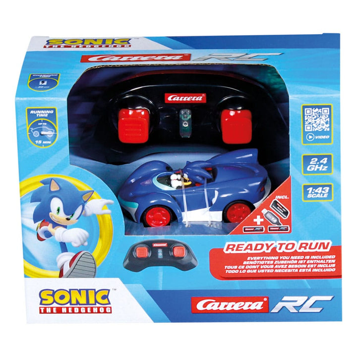 Sonic the Hedgehog  2.4GHz Mini Sonic 1/43 Scale Remote Controlled Car