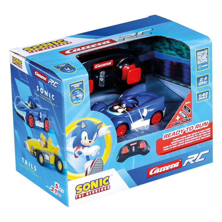 Sonic the Hedgehog  2.4GHz Mini Sonic 1/43 Scale Remote Controlled Car
