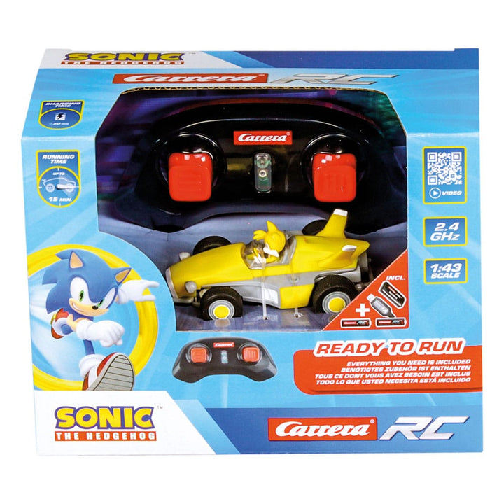 Sonic the Hedgehog Mini Tails 2.4GHz  1/43  Scale Remote Controlled Car