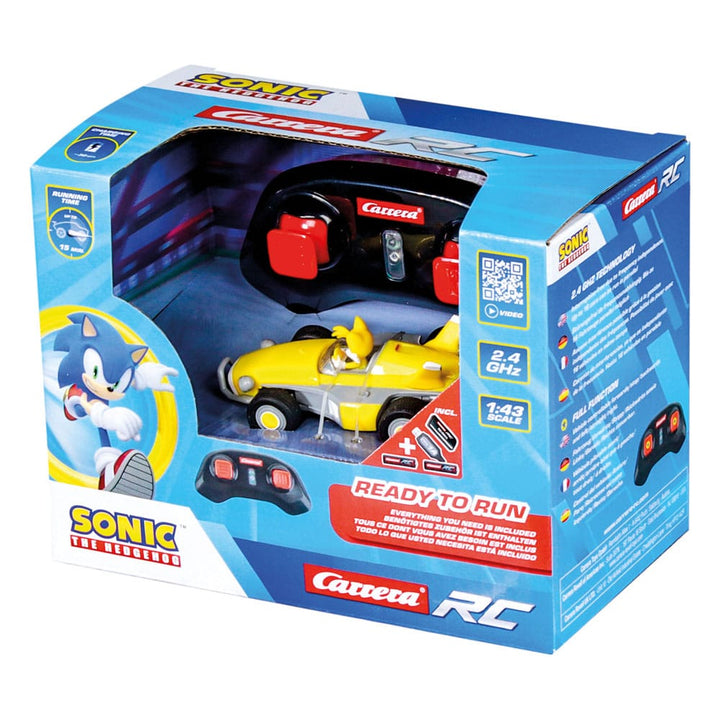 Sonic the Hedgehog Mini Tails 2.4GHz  1/43  Scale Remote Controlled Car