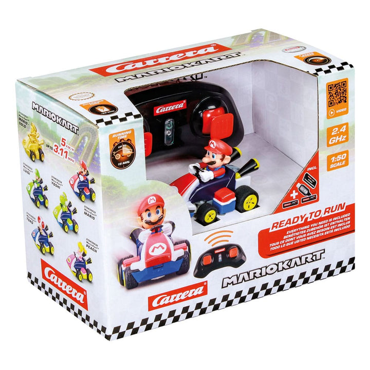 Super Mario Kart Mini Mario 2.4GHz 1/50 Scale Remote Controlled Car