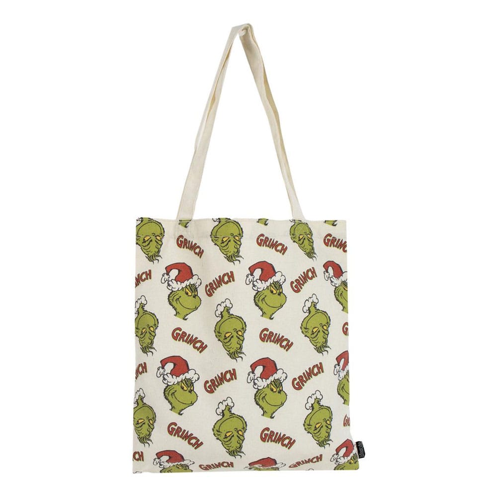 Dr Seuss The Grinch Green Character Tote Bag
