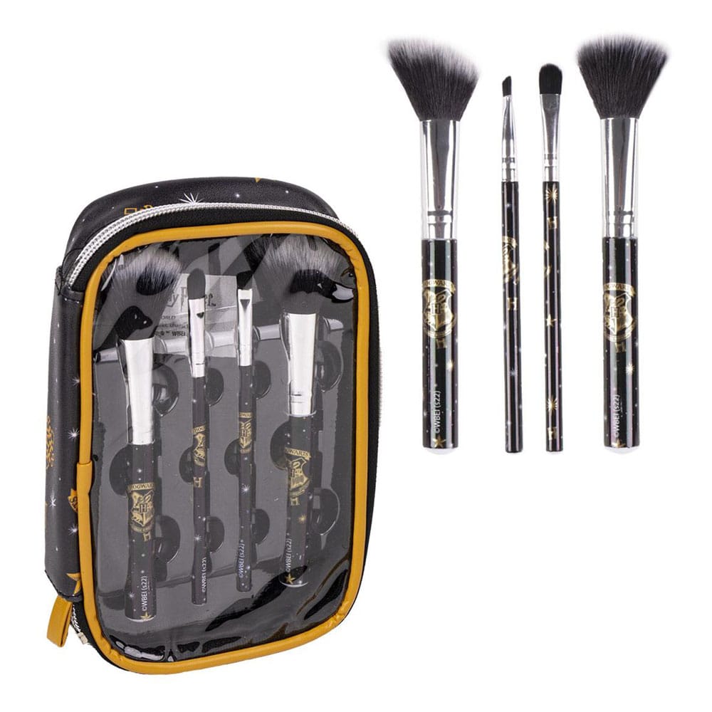 Harry Potter Gryffindor Harry Potter Make Up Bag 4 Pack Make Up Brushes
