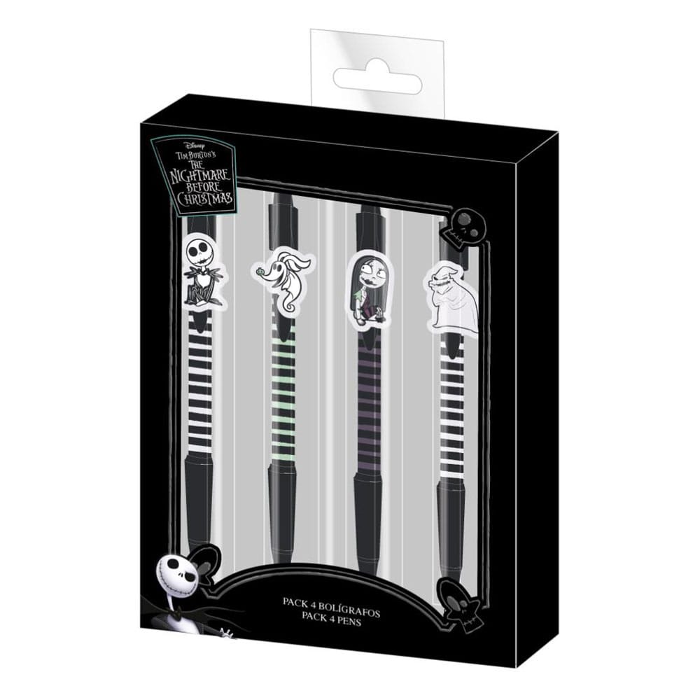 Nightmare Before Christmas Character Ball Pen 4 Pack