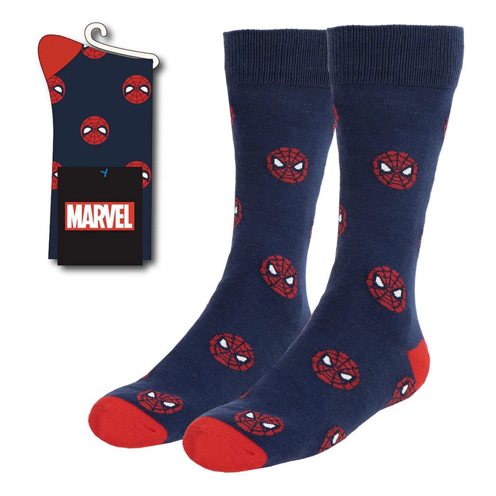 Marvel Spider Man Spider Man Film Socks Size 38 to 45