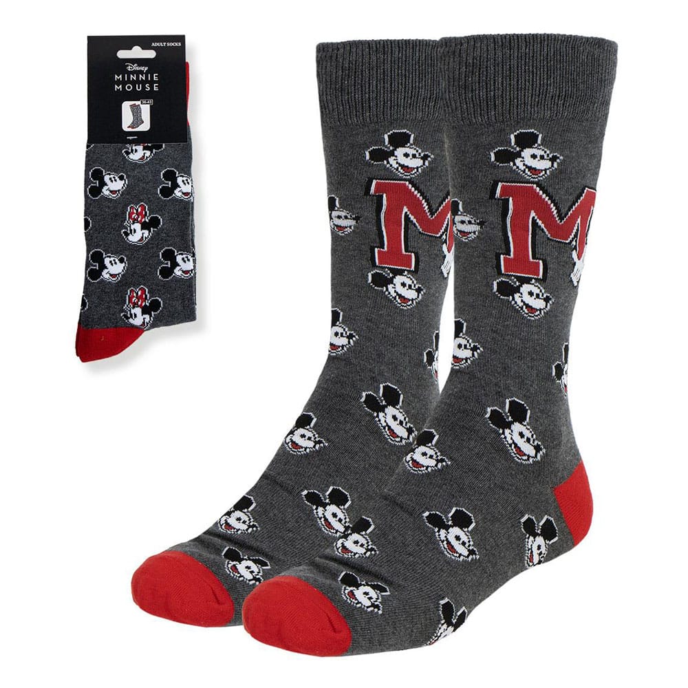 Disney Mickey Crew Socks EU Size 36-43