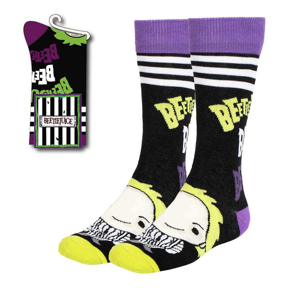 Beetlejuice Chibi Socks Size 38 to 45