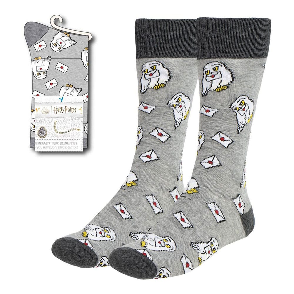 Harry Potter Hedwig Socks with Letter Size 38 to 45