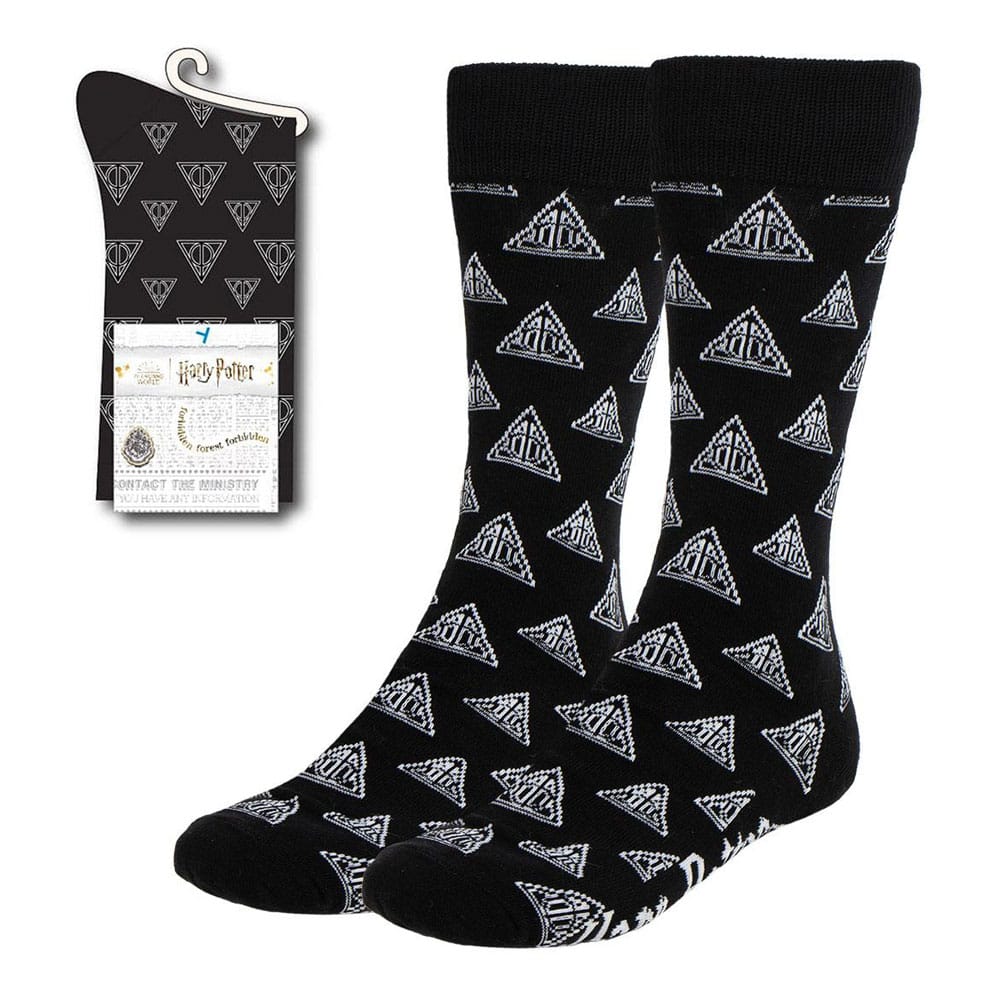 Harry Potter Deathly Hallows Socks Size 38 to 45