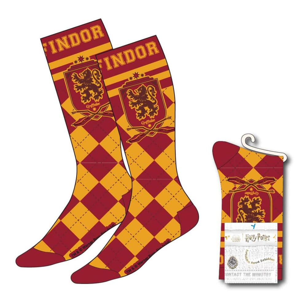 Harry Potter Gryffindor Socks Size 38 to 45