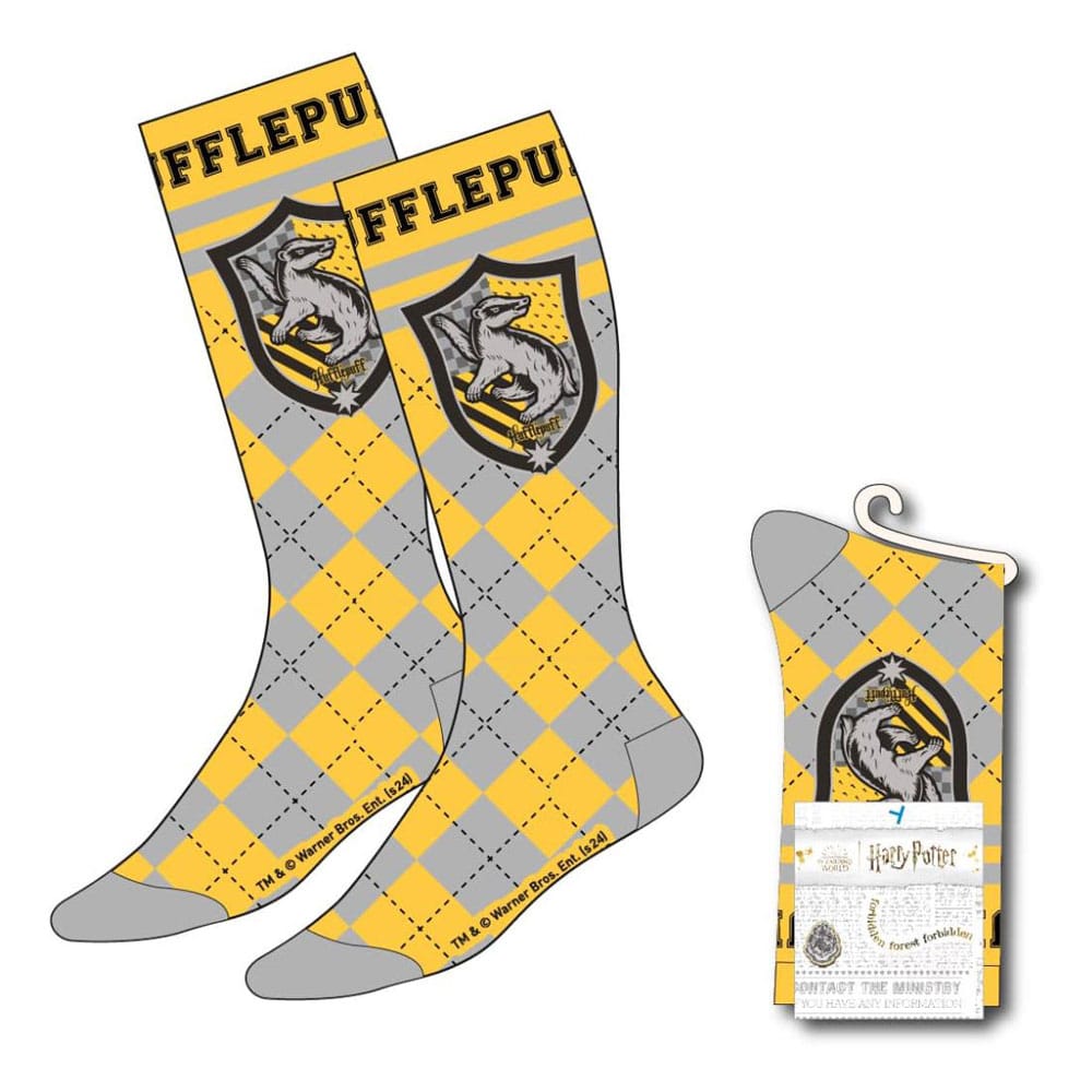 Harry Potter Hufflepuff Socks Size 38 to 45