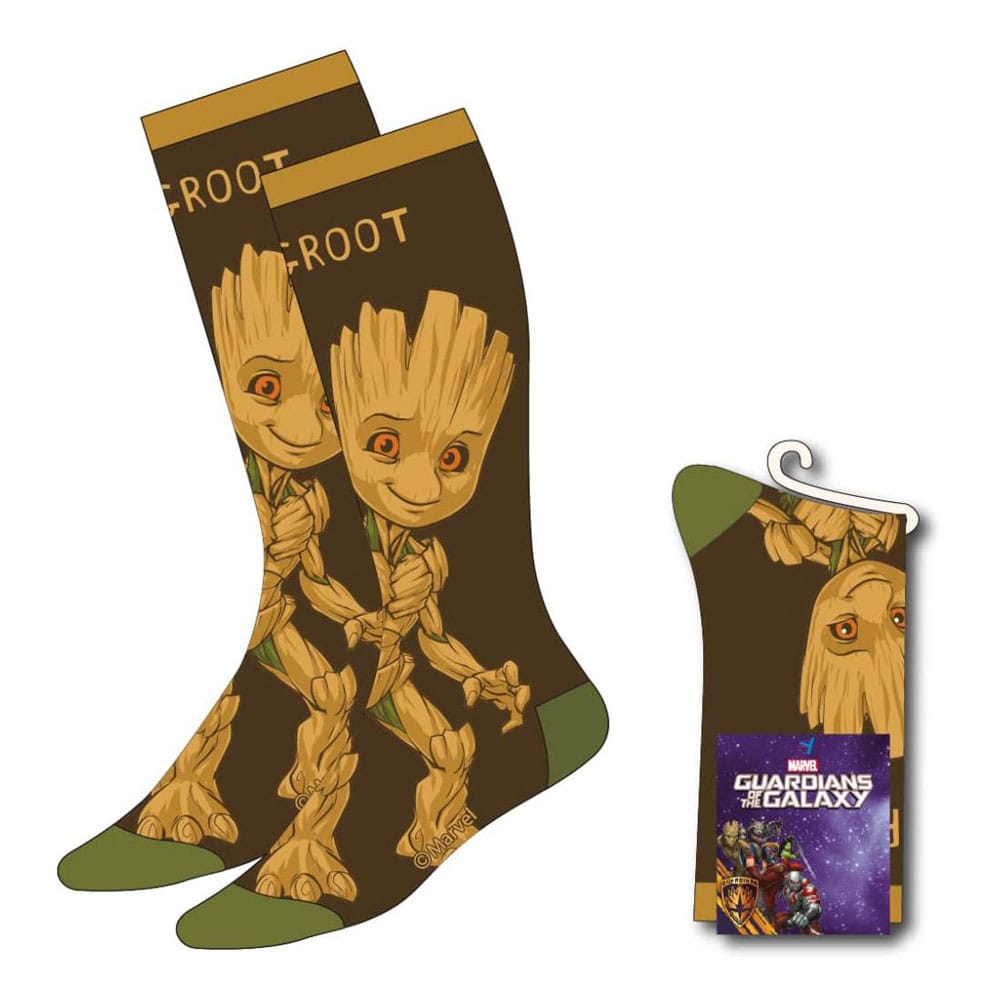 Guardians of the Galaxy Groot Socks Size 38 to 45
