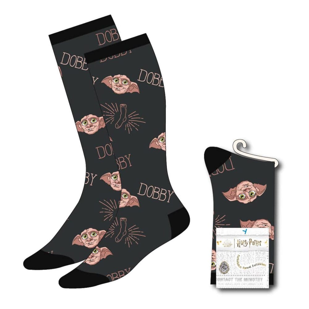 Harry Potter Dobby Face Socks Size 38 to 45