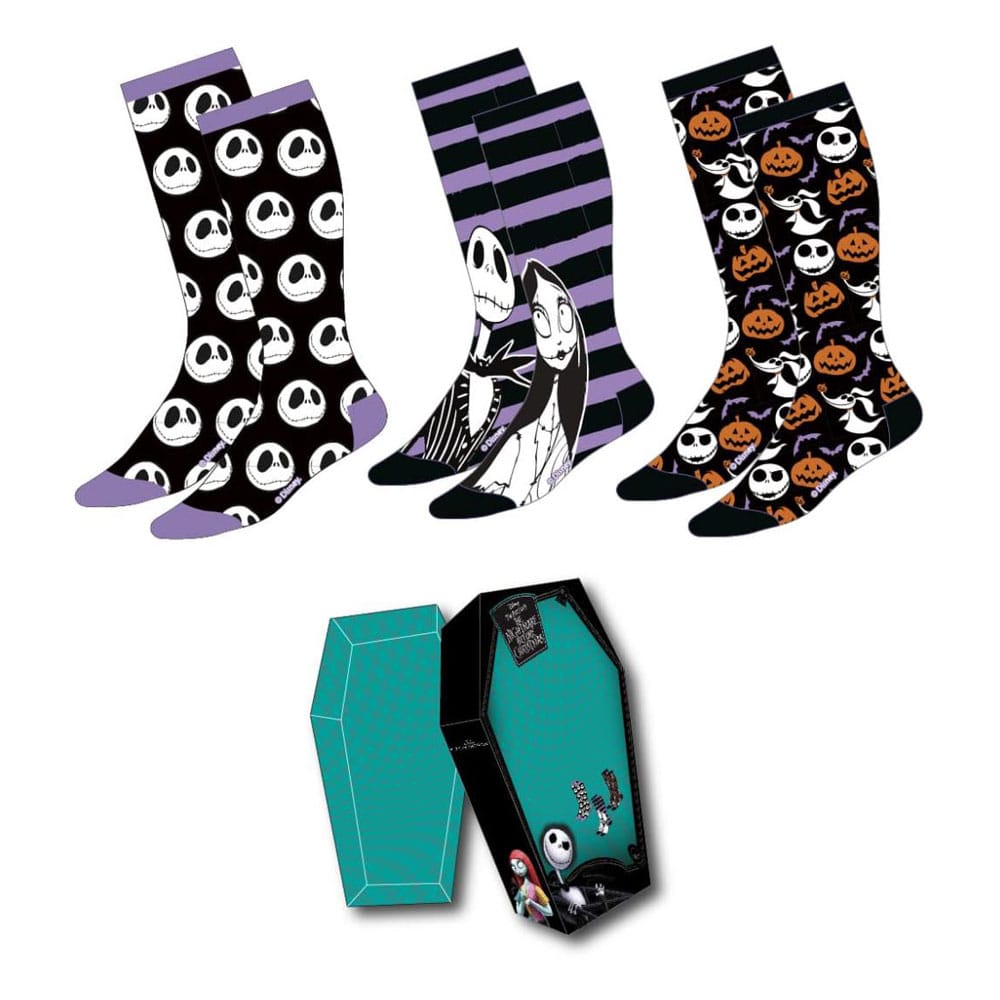 Nightmare Before Christmas Socks 3 Pack