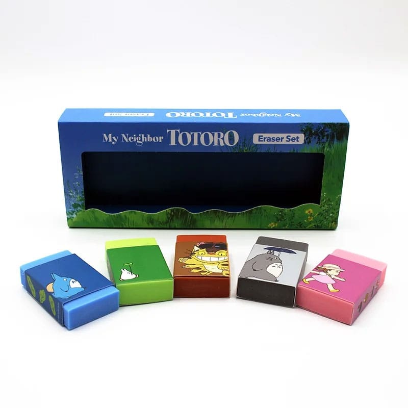 My Neighbor Totoro Eraser Set 5 Piece