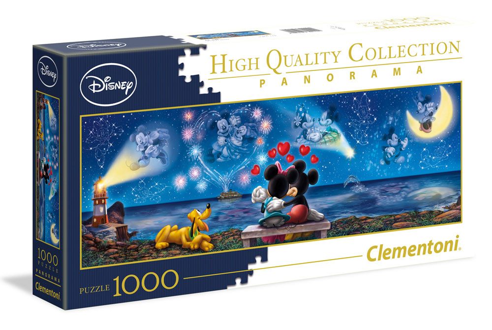 Disney Panorama Mickey and Minnie Jigsaw Puzzle 1000 Pieces