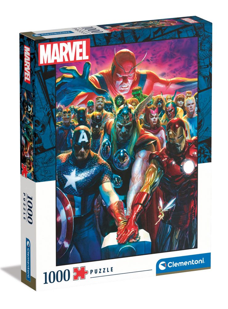 Marvel Heroes Unite Jigsaw Puzzle 1000 Pieces