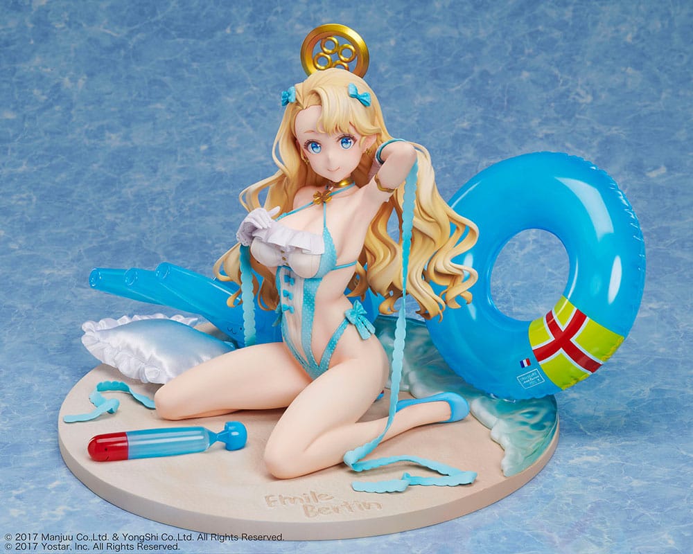 Azur Lane Emile Bertin Game 1/4 Scale Swimsuit PVC Statue 21 cm