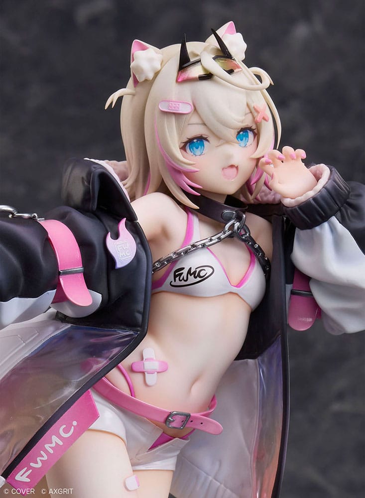 Hololive Production Advent Mococo Abyssgard AXGRIT Ver Standard Edition PVC Statue 1 7 Scale 27 cm