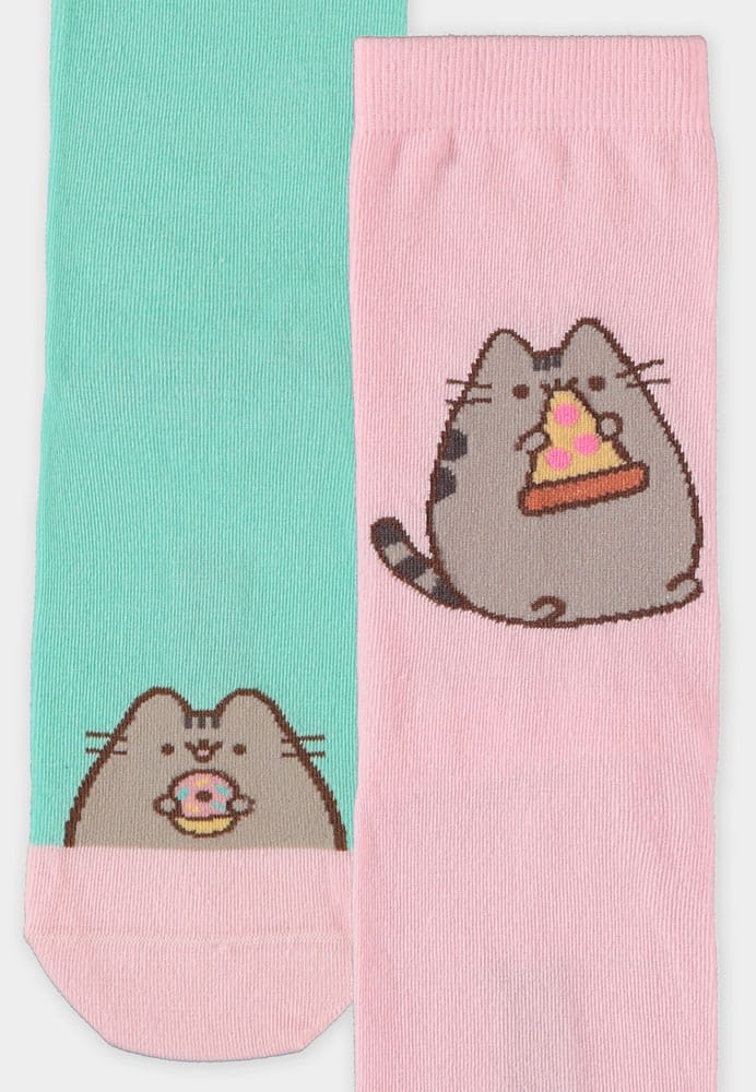 Pusheen Pusheen Pattern Pusheen Socks Set 3 Pairs Size 39 42