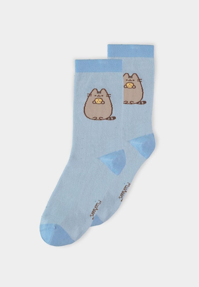 Pusheen Pusheen Pattern Pusheen Socks Set 3 Pairs Size 39 42