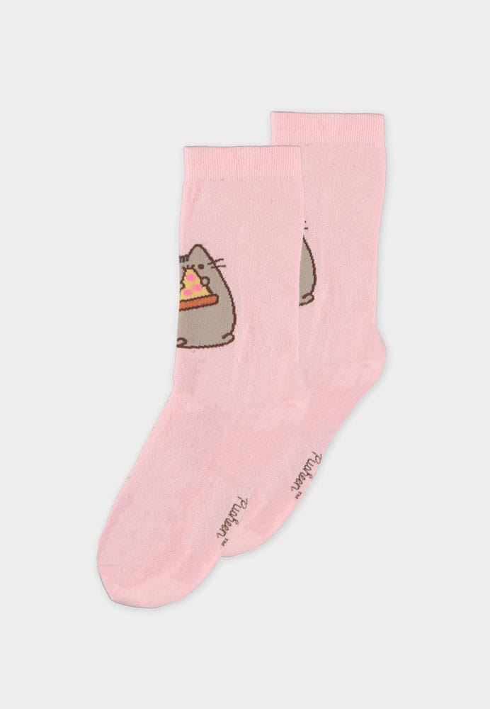 Pusheen Pusheen Pattern Pusheen Socks Set 3 Pairs Size 39 42