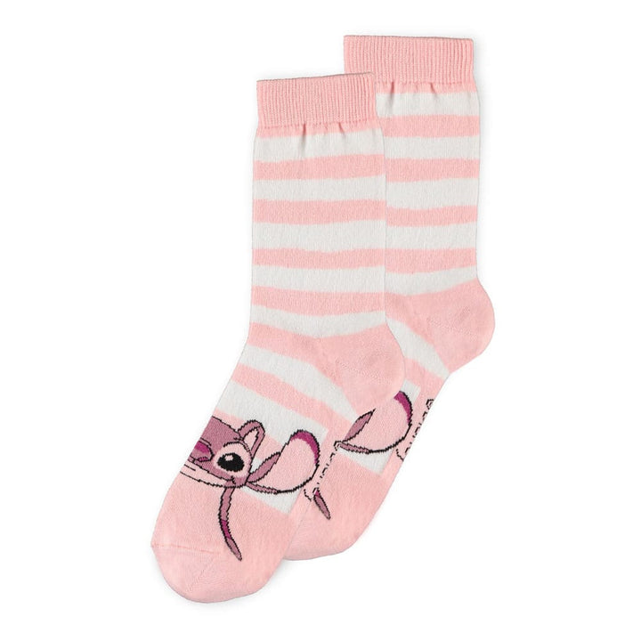 Lilo and Stitch Stitch and Friends Lilo and Stitch Socks 3 Pair Set Size 35 38