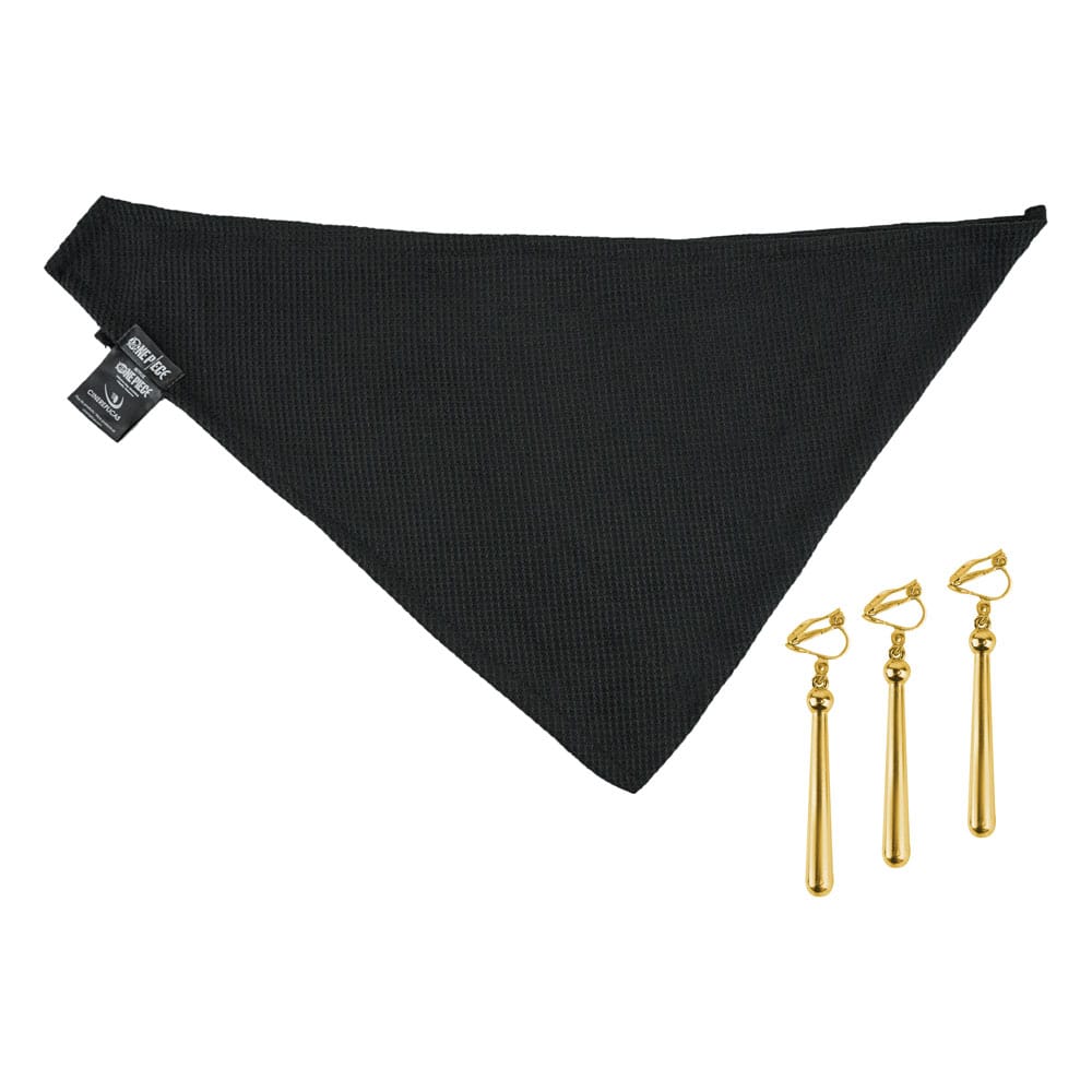 One Piece Zoro Bandana and Earring Accessory Set