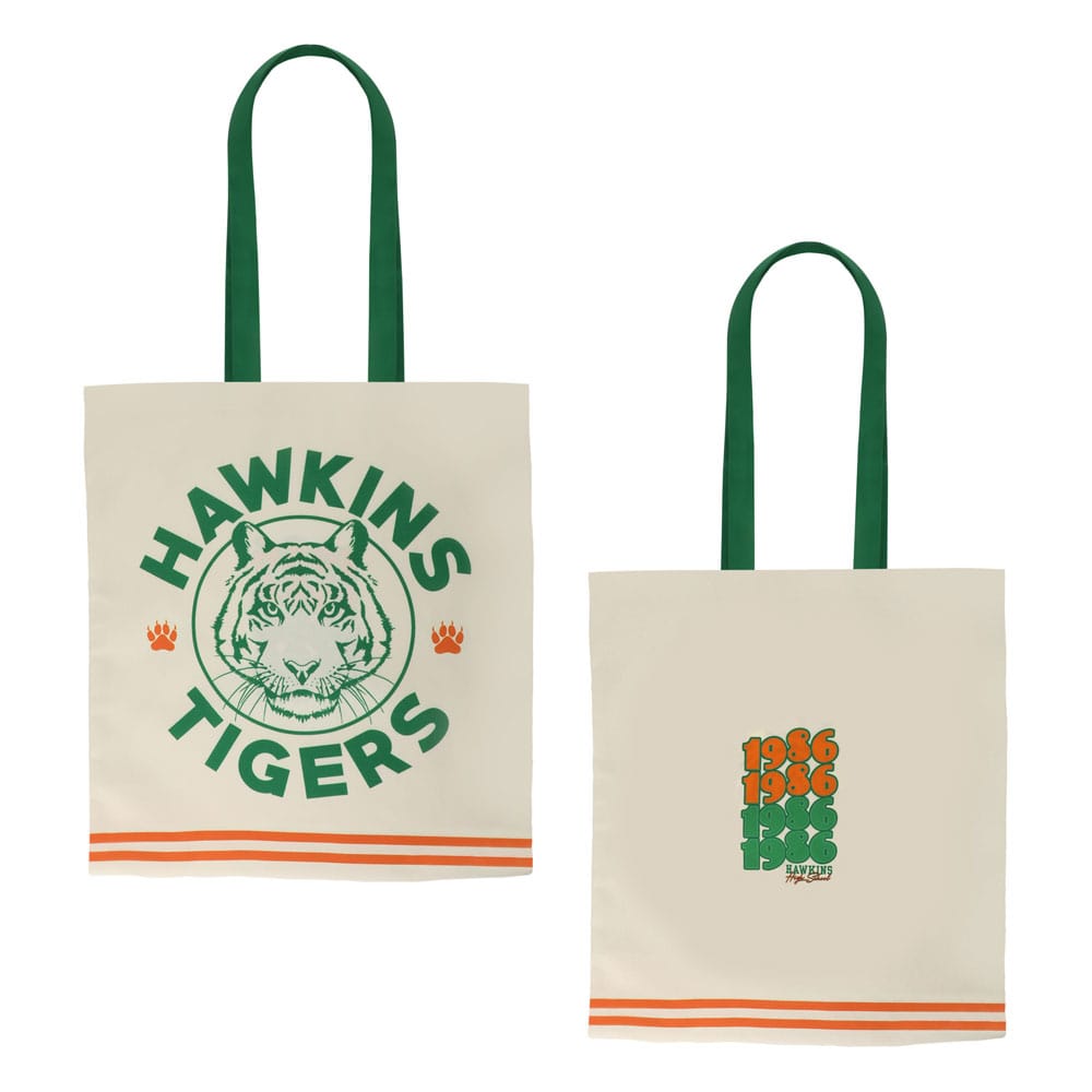 Stranger Things Hawkins Tigers Tote Bag