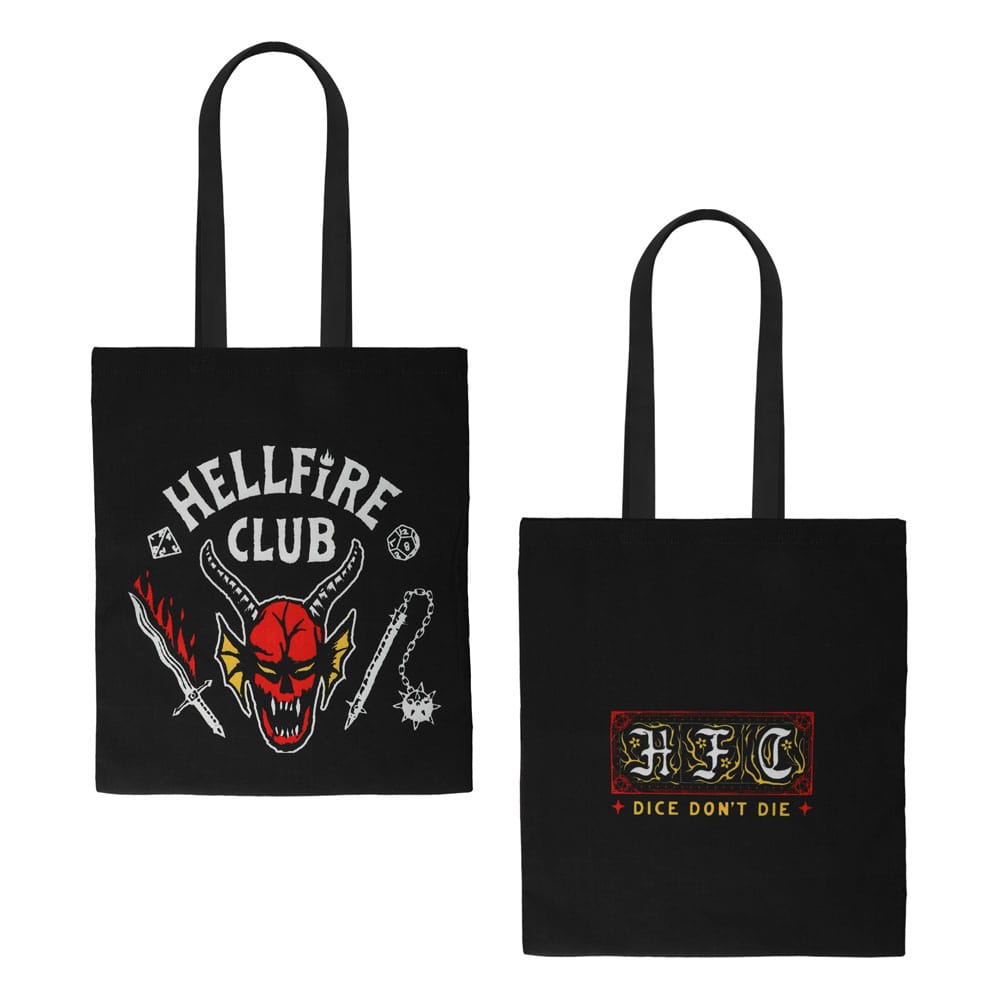 Stranger Things Hellfire Club Tote Bag