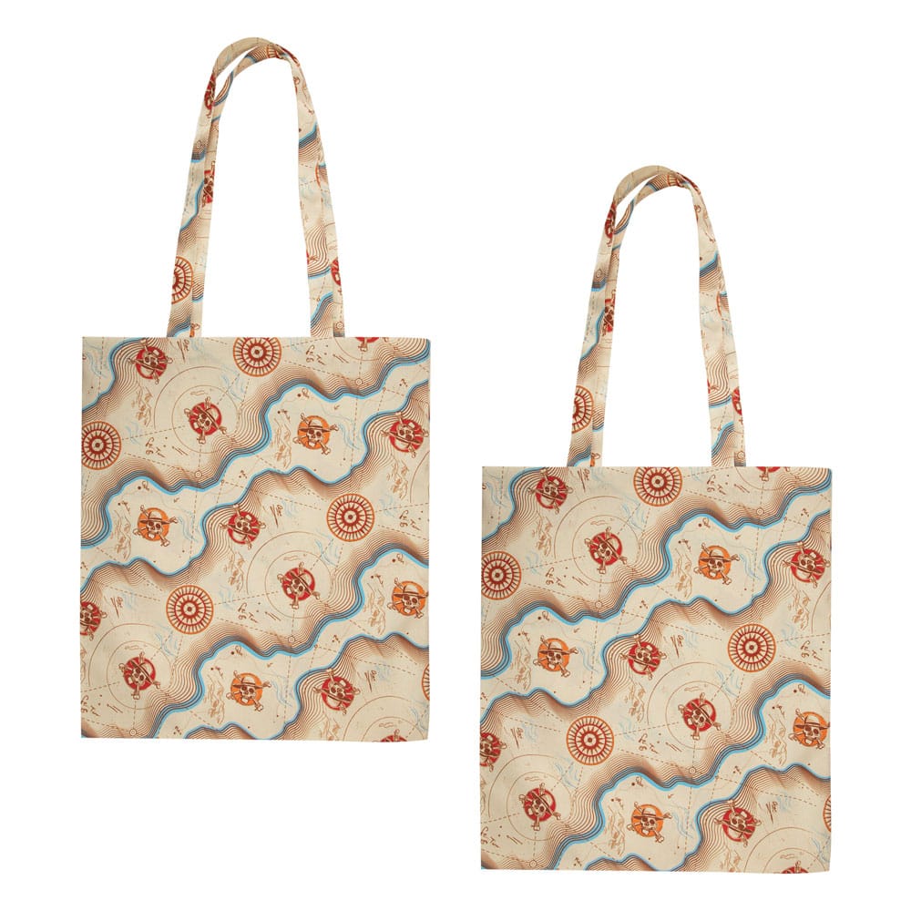 Map One Piece Tote Bag