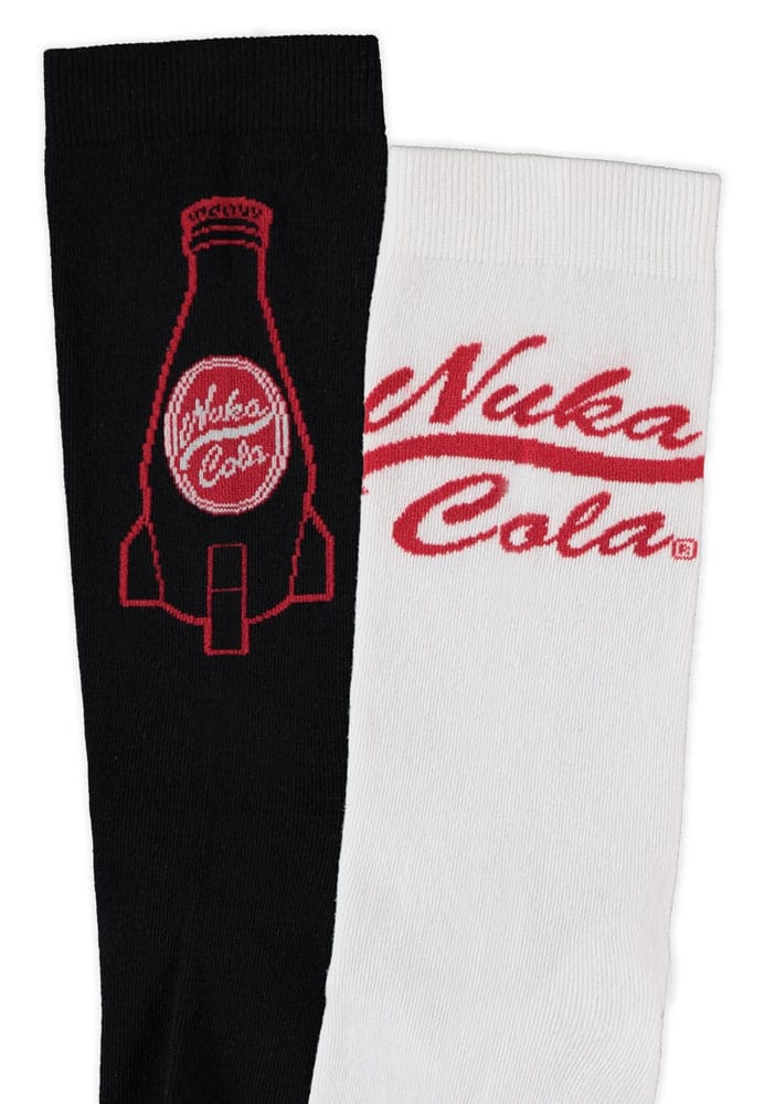 Fallout Nuka Cola Logo Fallout Socks Pack of 3 Size 39 42