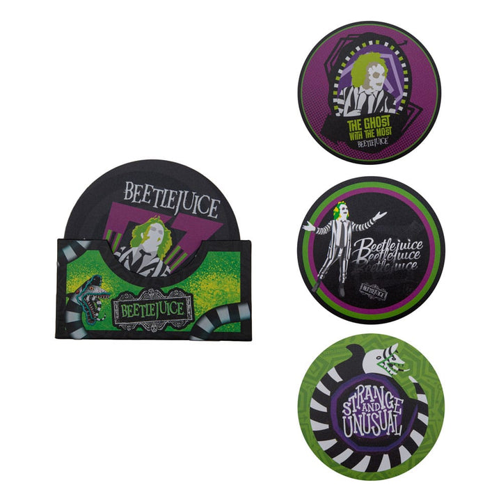 Set of 4 Beetlejuice Coasters