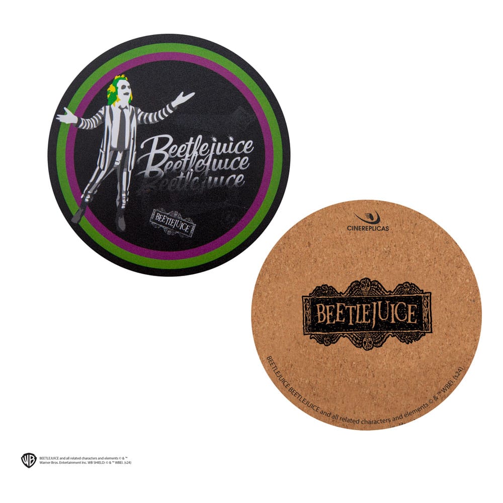 Set of 4 Beetlejuice Coasters