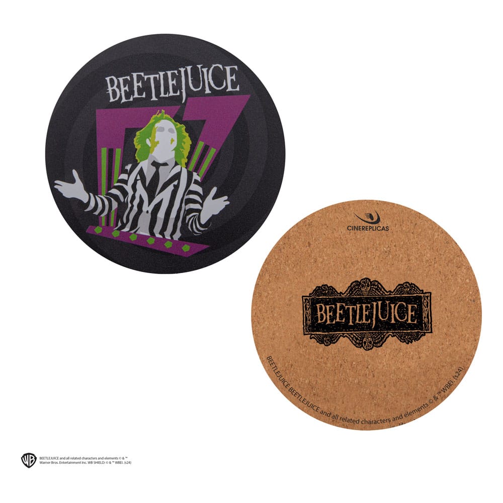 Set of 4 Beetlejuice Coasters