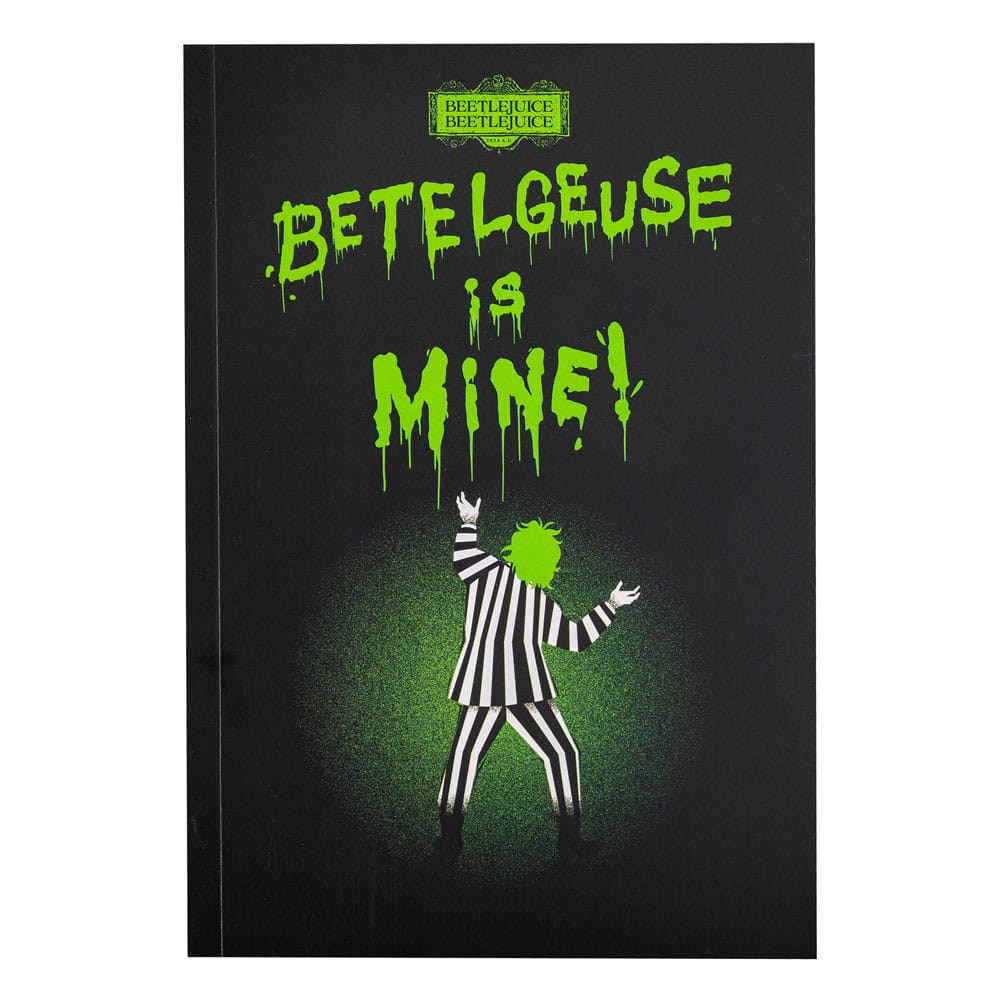 Beetlejuice Betelgeuse is Mine Softcover Notebook