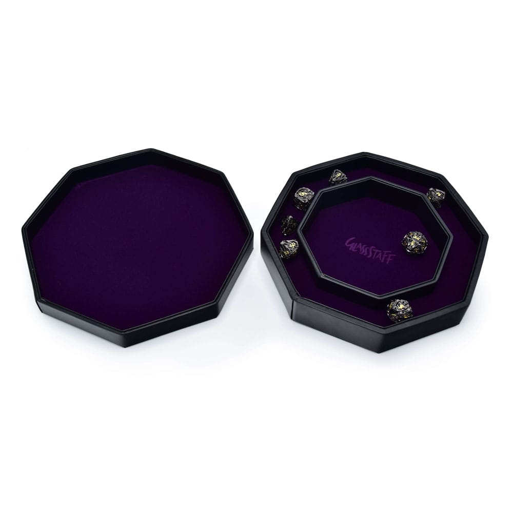 CritStones Arena Dice Tray Purple Dragon RPG Gaming Accessory