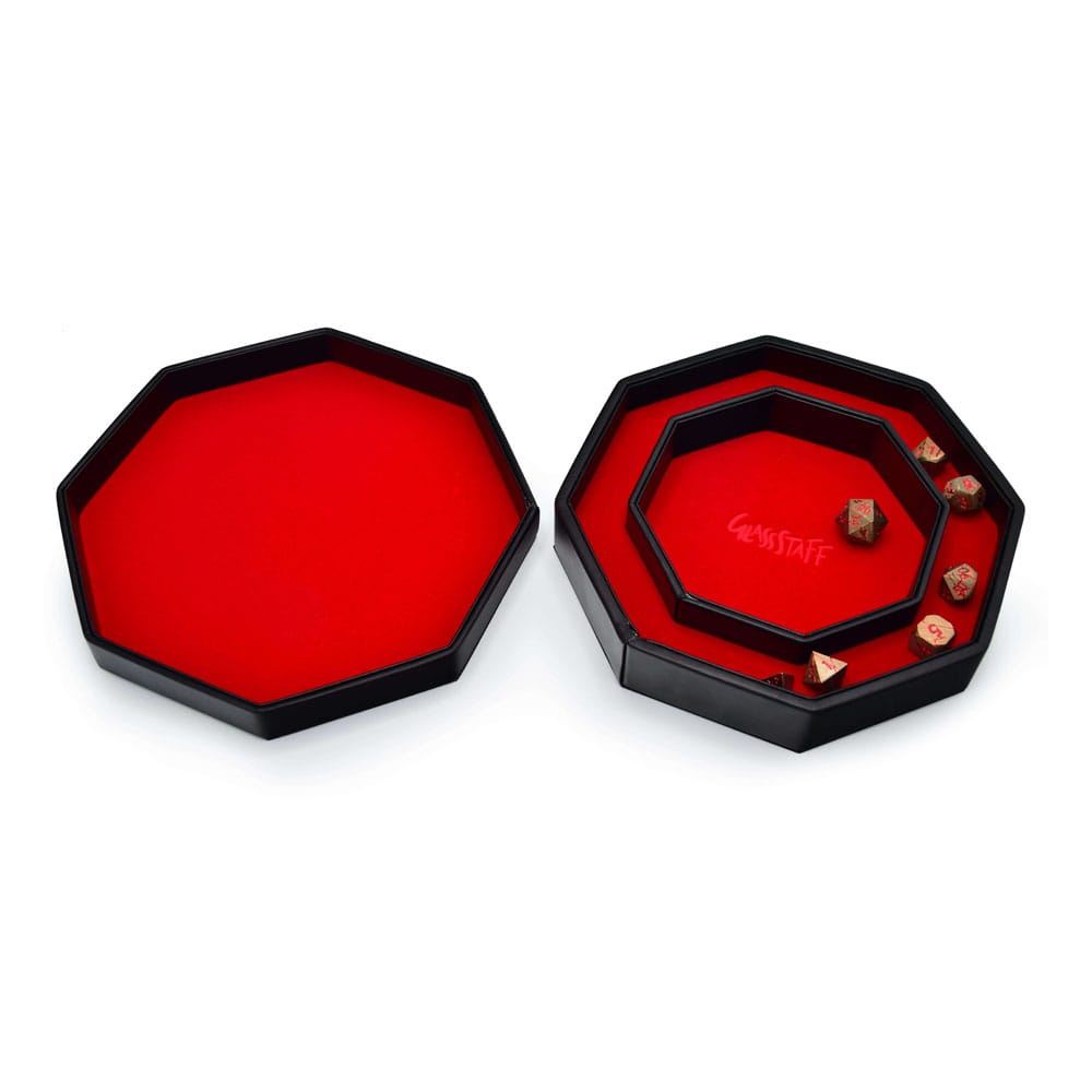 CritStones Arena Dice Tray Red Dragon RPG Gaming Accessory