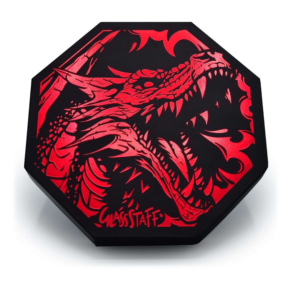 CritStones Arena Dice Tray Red Dragon RPG Gaming Accessory