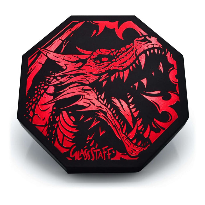 CritStones Arena Dice Tray Red Dragon RPG Gaming Accessory