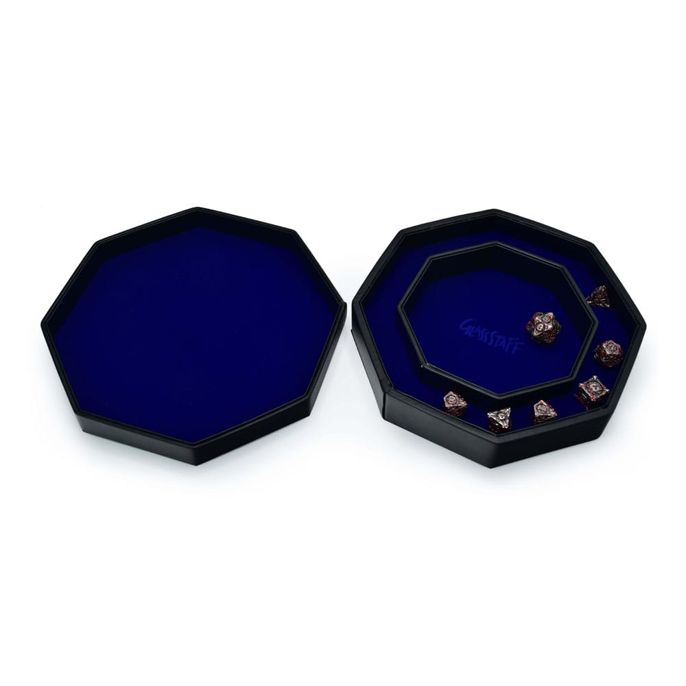 CritStones Arena Dice Tray Blue Dragon RPG Gaming Accessory