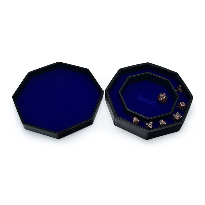 CritStones Arena Dice Tray Blue Dragon RPG Gaming Accessory