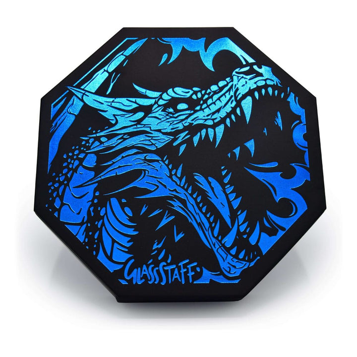 CritStones Arena Dice Tray Blue Dragon RPG Gaming Accessory