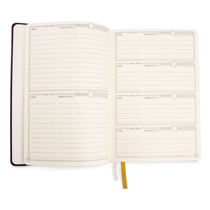 Dungeons and Dragons RPG Journal 5e Blue Edition Character Sheet Notebook