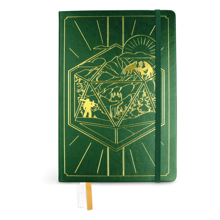 Dungeons and Dragons RPG Journal 5e Green Edition