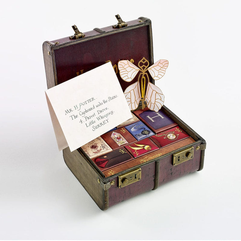 Official Harry Potter Hogwarts Trunk Advent Calendar, side angle