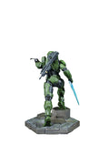 Halo Infinite Master Chief With Grappleshot 10" Statue, close-up detail